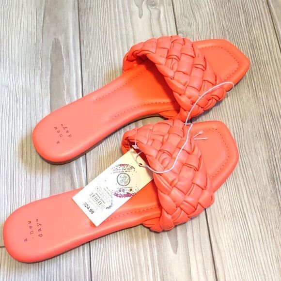 (18-2609) 🔥3/$20🔥 A New Day Pink Carissa Sandals Size 9.5 - Picture 8 of 11